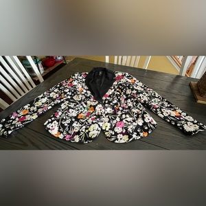 Torrid Floral Blazer size 1